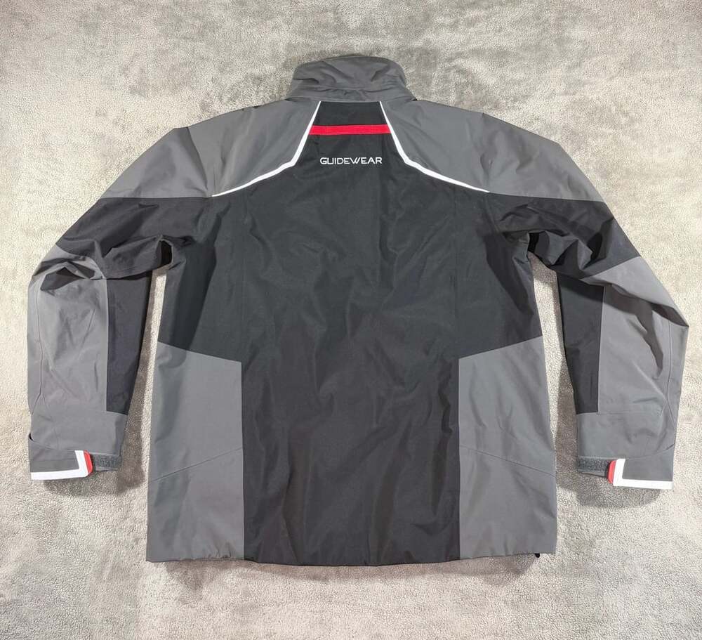 Bass Pro Shops Guidewear Insulated Jacket Size L Gore-Tex Gray Black - Picture 5 of 8